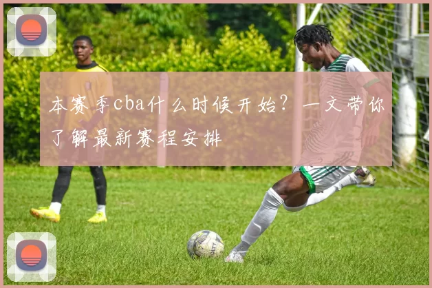 本赛季cba什么时候开始?一文带你了解最新赛程安排