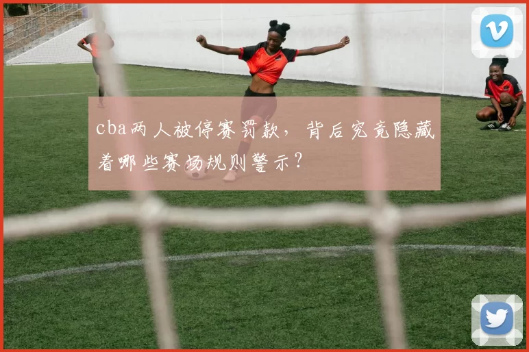 cba两人被停赛罚款，背后究竟隐藏着哪些赛场规则警示？